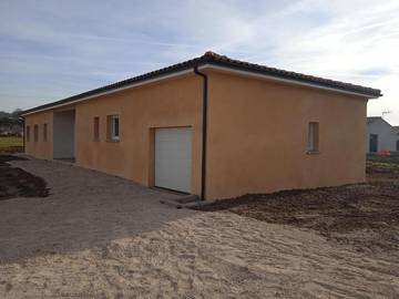 Cottage pour 8 personnes, avec vue ainsi que vue sur le lac et jardin dans Malause