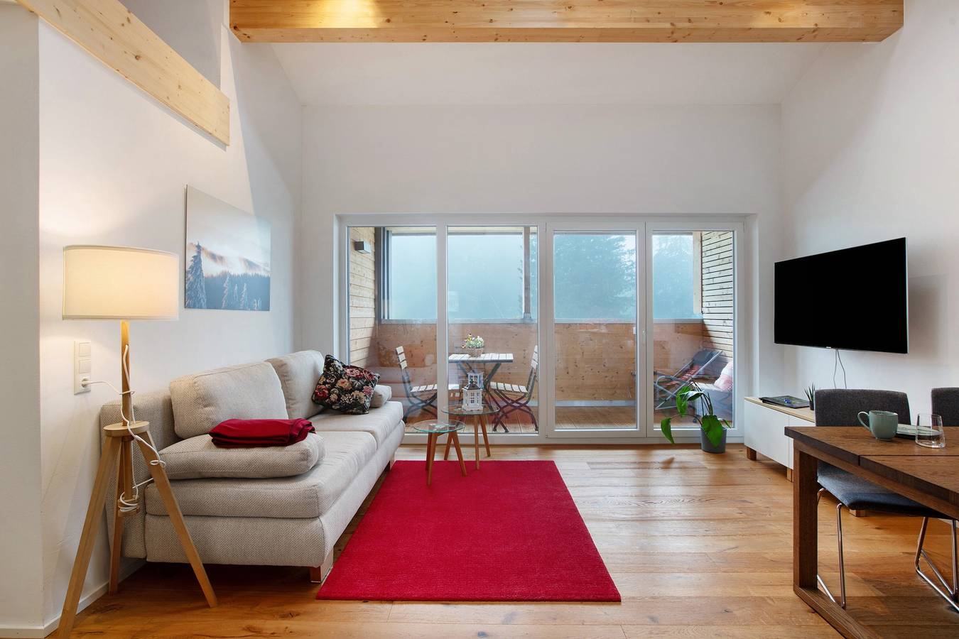 Ganze Wohnung, Ferienwohnung 'Gustel' mit Bergblick, Balkon und Wlan in Feldberg, Südschwarzwald