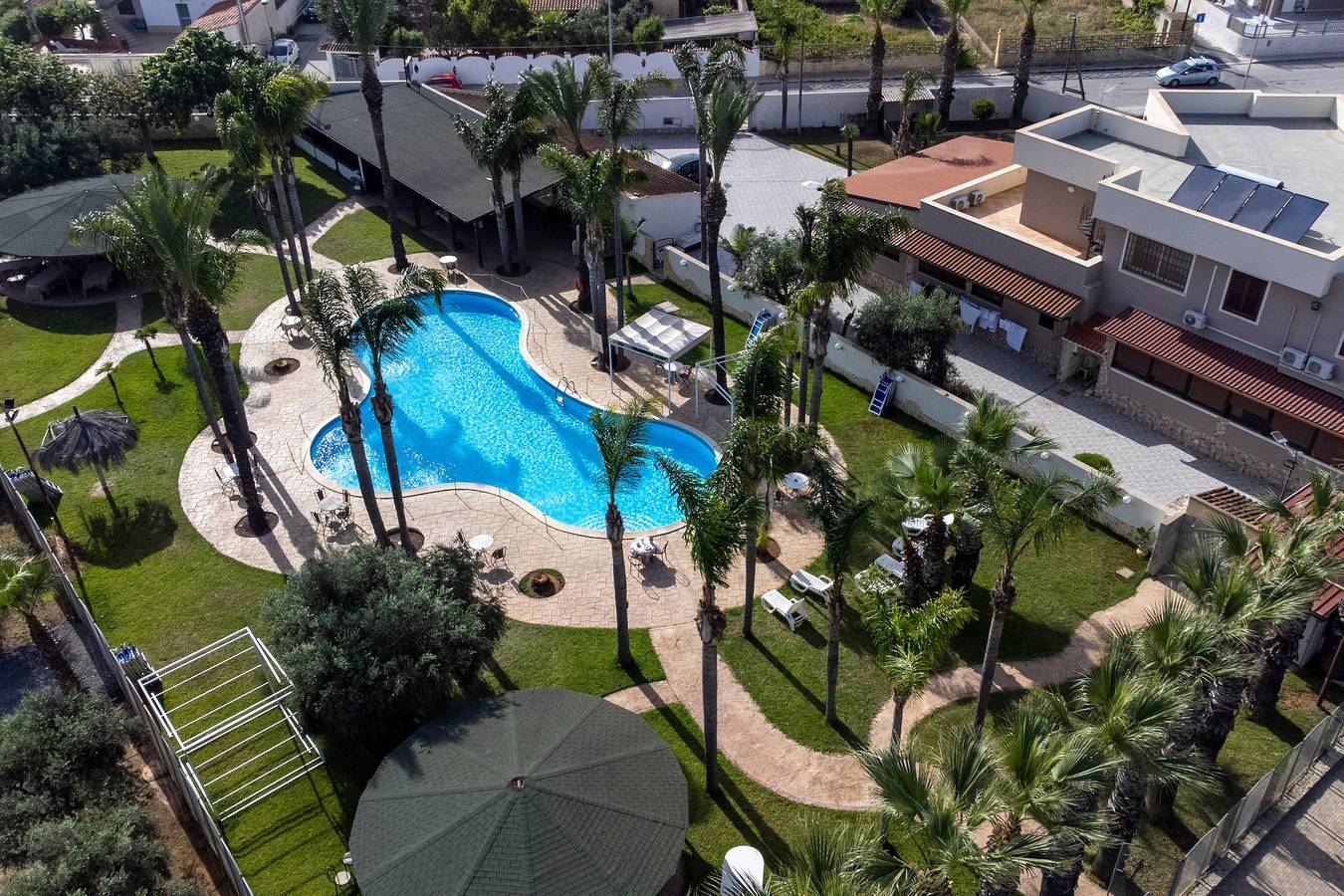 Ganze Wohnung, Ferienwohnung 'Oasi Lamia - 5' mit Gemeinschaftspool, Wlan und Klimaanlage in Mazara del Vallo, Trapani Provinz