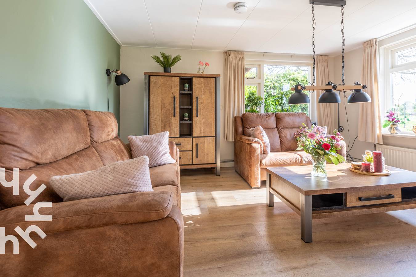 Zes persoons vakantiehuis met sauna en bubbelbad op de Veluwe. in Epe, Veluwe