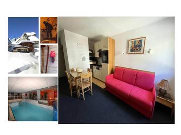 Chalet pour 4 personnes, avec piscine, adapté aux familles dans Gourette