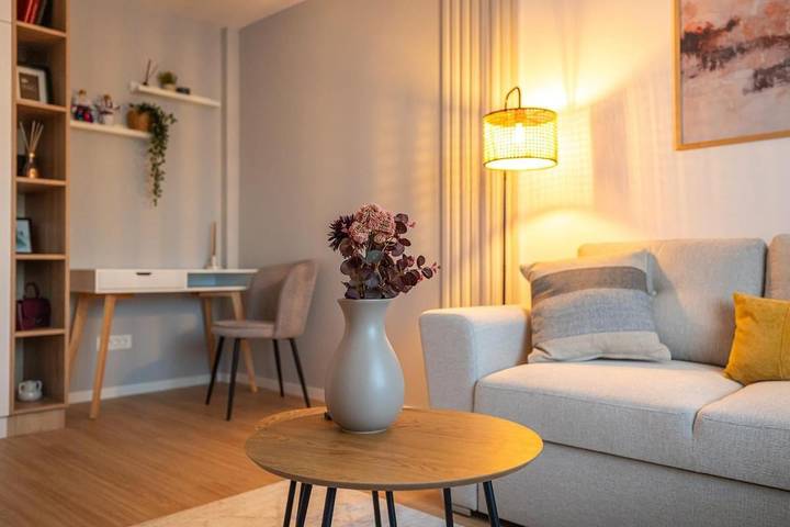 Appartement de vacances pour 4 personnes, avec balcon