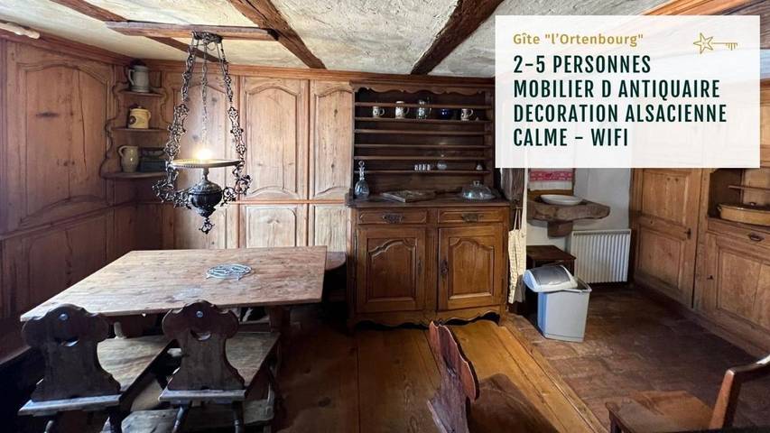 Appartement de vacances pour 5 personnes, avec terrasse