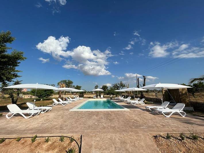 Chambre d’hôte pour 4 personnes, avec piscine ainsi que vue et jardin, animaux acceptés à Nardò - 4