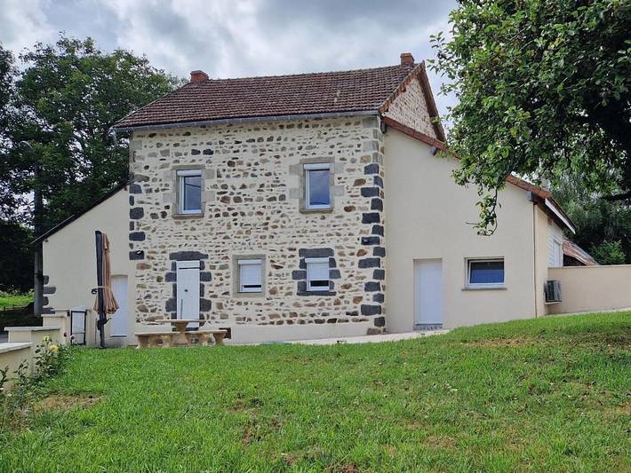 Maison de vacances pour 6 personnes, avec jardin et vue