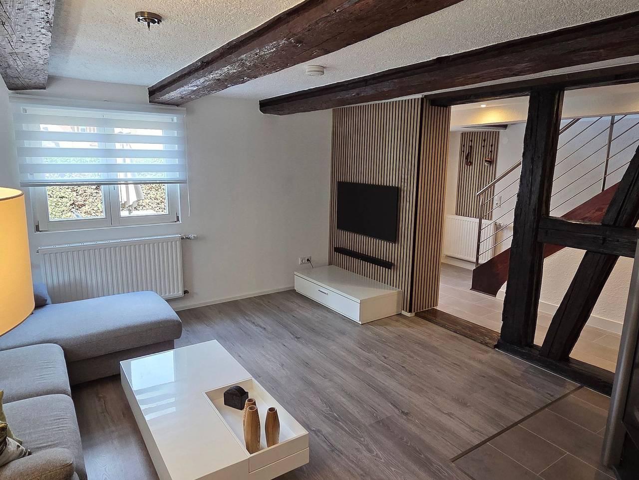 Ferienhaus in den Auen - 4-Raum Ferienhaus In den Auen, Badewanne/Dusche/Wc, 100qm in Markdorf, Region Bodensee-Oberschwaben