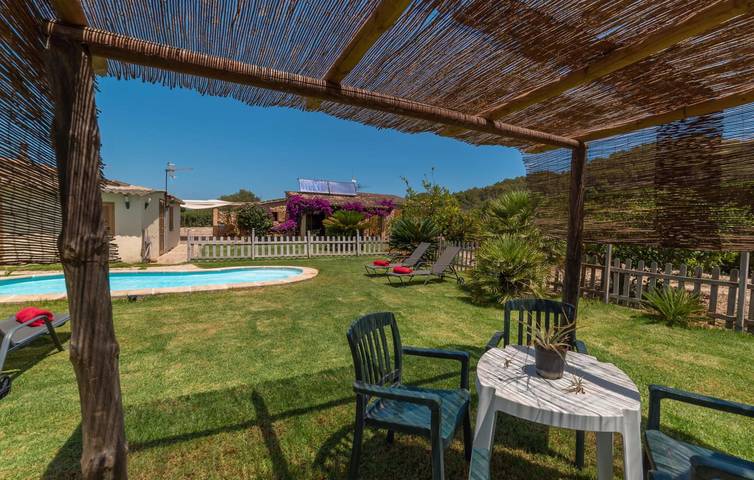Retiro Palm Oasis: Piscina, WiFi, Cocina, Cerca de la Playa y del Pueblo in Son Servera, Mallorca Este