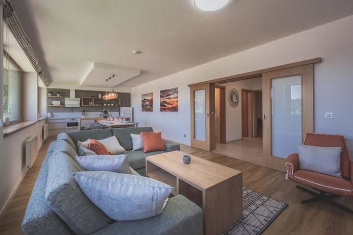 Apartament wakacyjny dla 5 osób, z widok w Jańskie Łaźnie