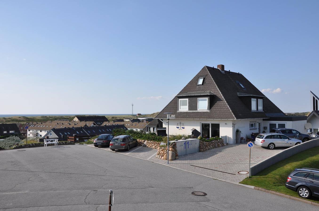 Waage-Hüs 4 Ferienwohnungen mit Meerblick in Hörnum, Sylt