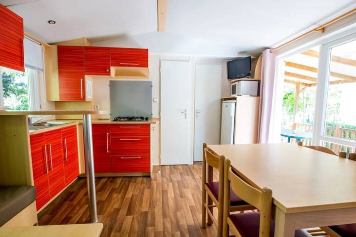 Mobil home pour 4 personnes, avec bassin pour enfant à Saint-Maurice-d'Ardèche - 3