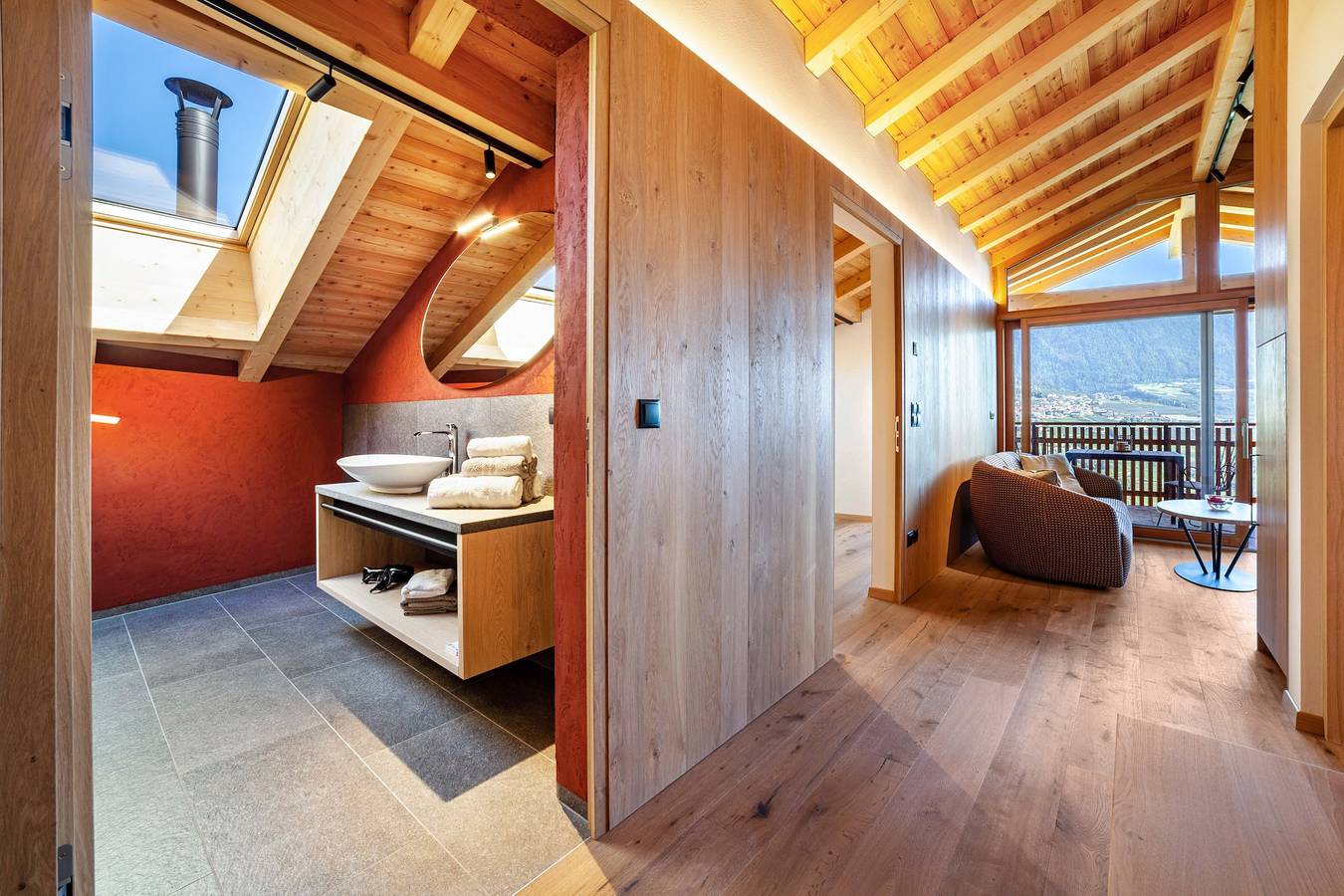 Ganze Wohnung, Ferienwohnung 'Hütterhof Sommer' mit Bergblick, privater Terrasse und Wlan in Kuens, Passeiertal