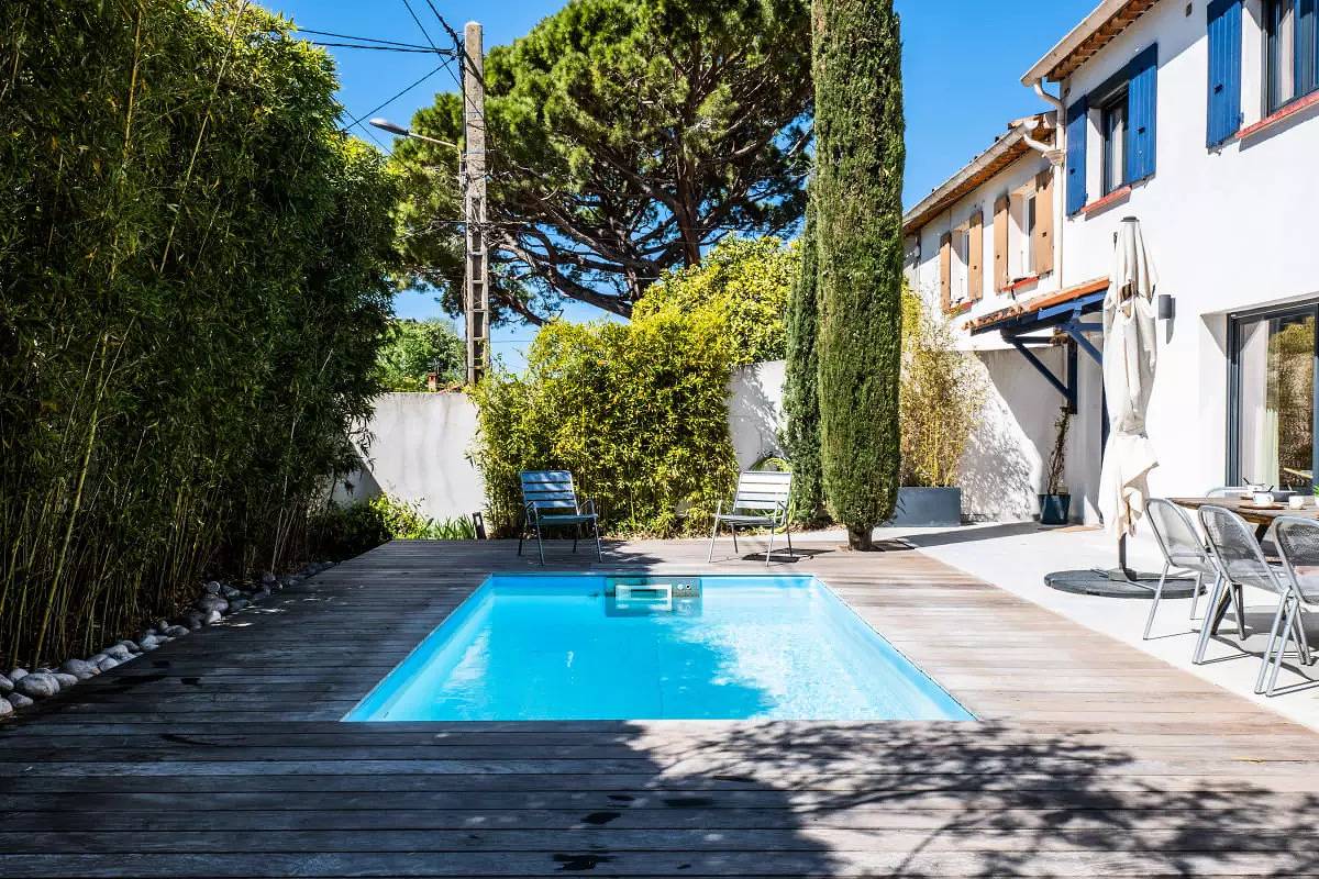 House 10 pers., swimming pool, close to the centre of Cannes in Cannes, Cannes region