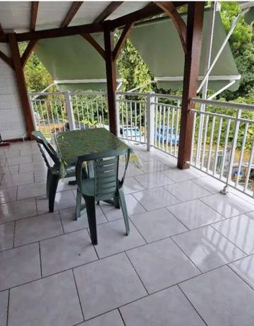 Gîte pour 2 personnes, avec balcon à Deshaies