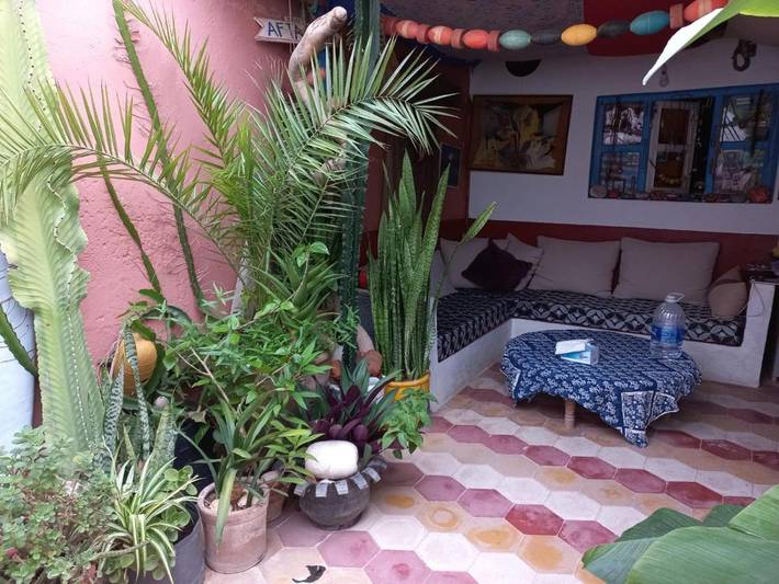 Chambre d’hôte pour 2 personnes, avec jardin, animaux acceptés dans Mirhleft