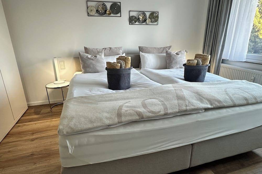 Ganze Wohnung, Harmony \"3\" 3-Zimmer Apartment 2 Schlafzimmer Balkon Parkplatz in Gütersloh, Nordrhein-Westfalen