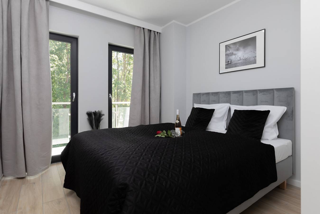 Ganze Wohnung, Apartment with Spa Zone | Sauna, Jacuzzi, 600 m to the Beach in Międzywodzie, Baltic Sea Pomerania