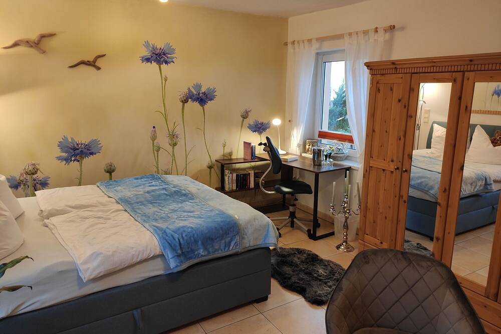 Ganze Wohnung, Ferienhaus am Holunderfließ - Ferienhaus, komb. Wz/Sz, Küche, Du/Wc, Garten in Byhleguhre, Byhleguhre-Byhlen