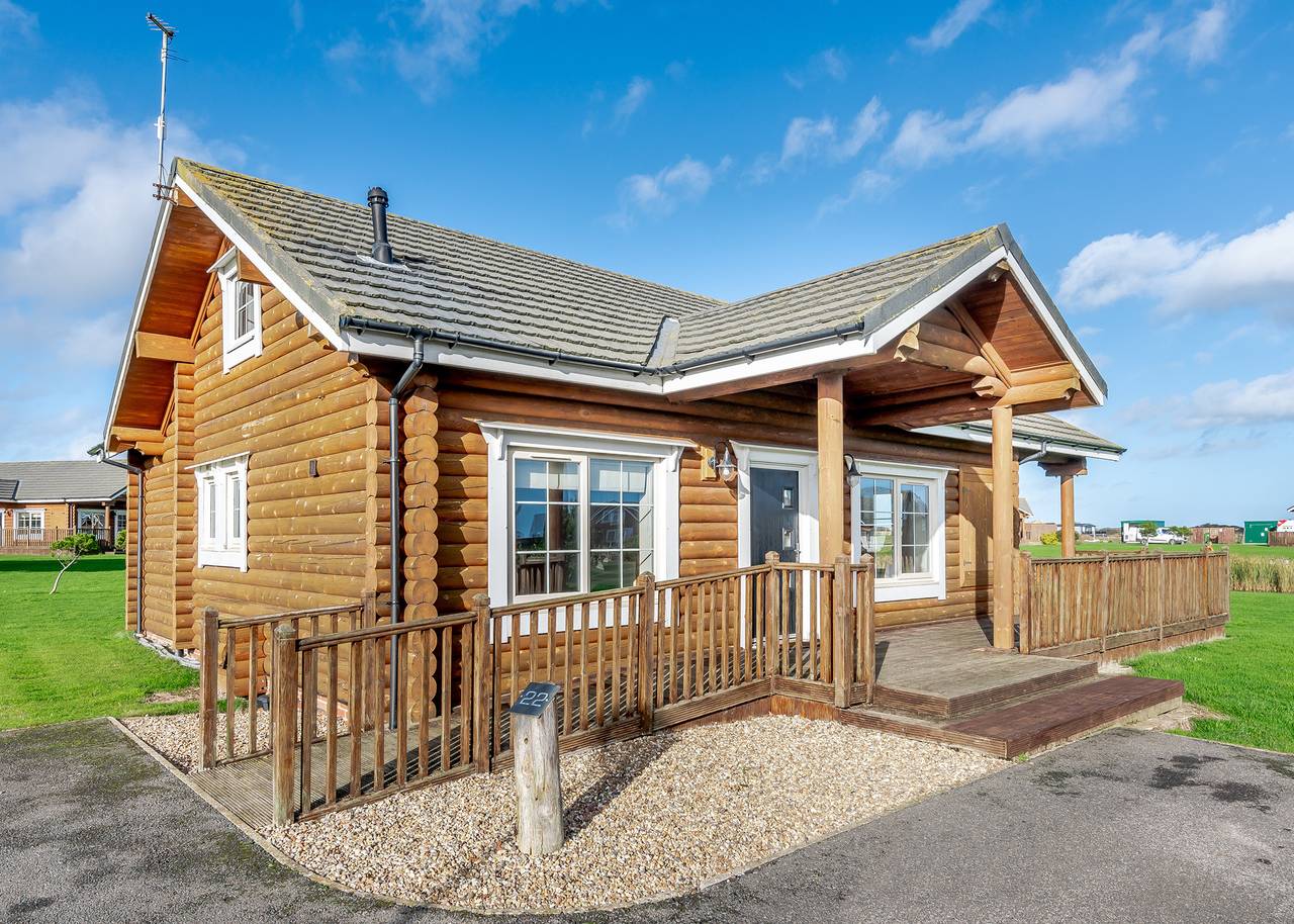 Dovetail Lodge in Mappleton, Östliches Yorkshire