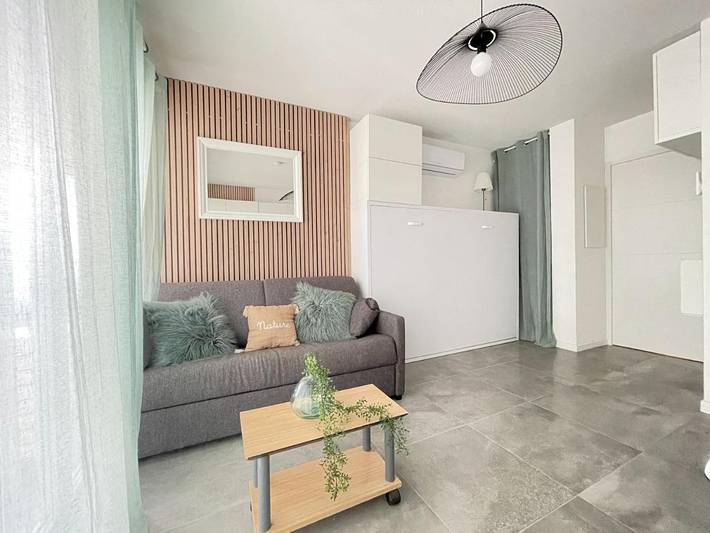 Gîte pour 4 personnes, avec Terrasse et Piscine dans Golf De La Nivelle - 3