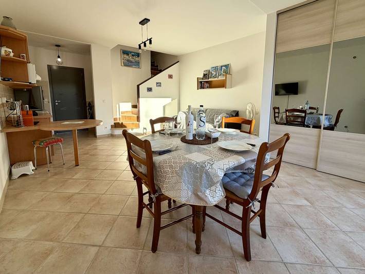 Entire apartment, Charming duplex near the sea, 4 guests in Borgo, Bastia region