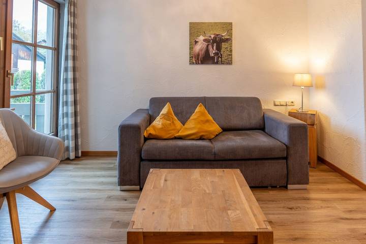 Ferienwohnung für 4 Personen, mit Balkon und Sauna sowie Ausblick in Bad Hindelang - 2