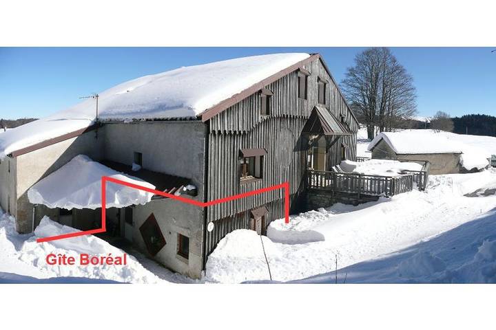 Gîte pour 2 personnes, avec Terrasse et Jardin ainsi que Sauna et Vue