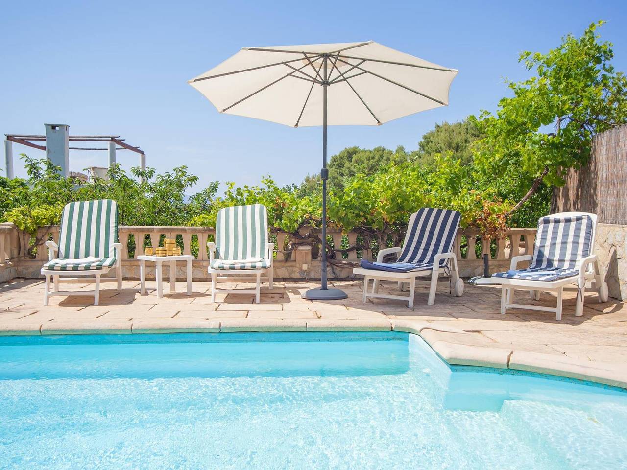 Villa Finca La Siesta avec Piscine à 150m de la Plage - Idéale Familles, Betlem, Majorque in Betlem, Artà