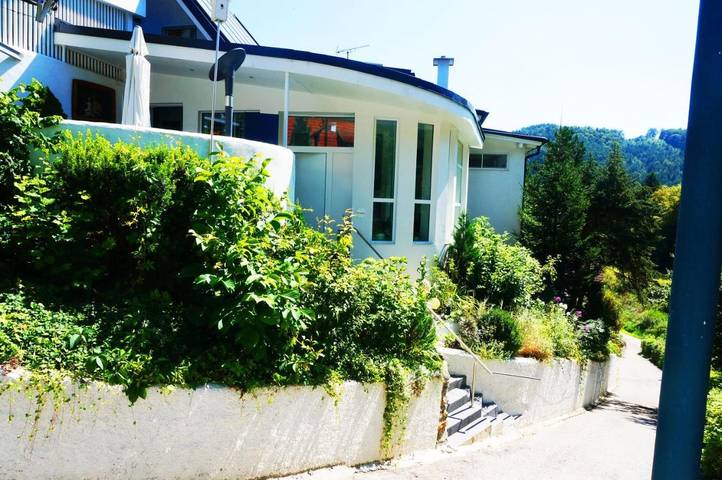 Ferienwohnung für 4 Personen, mit Garten und Ausblick