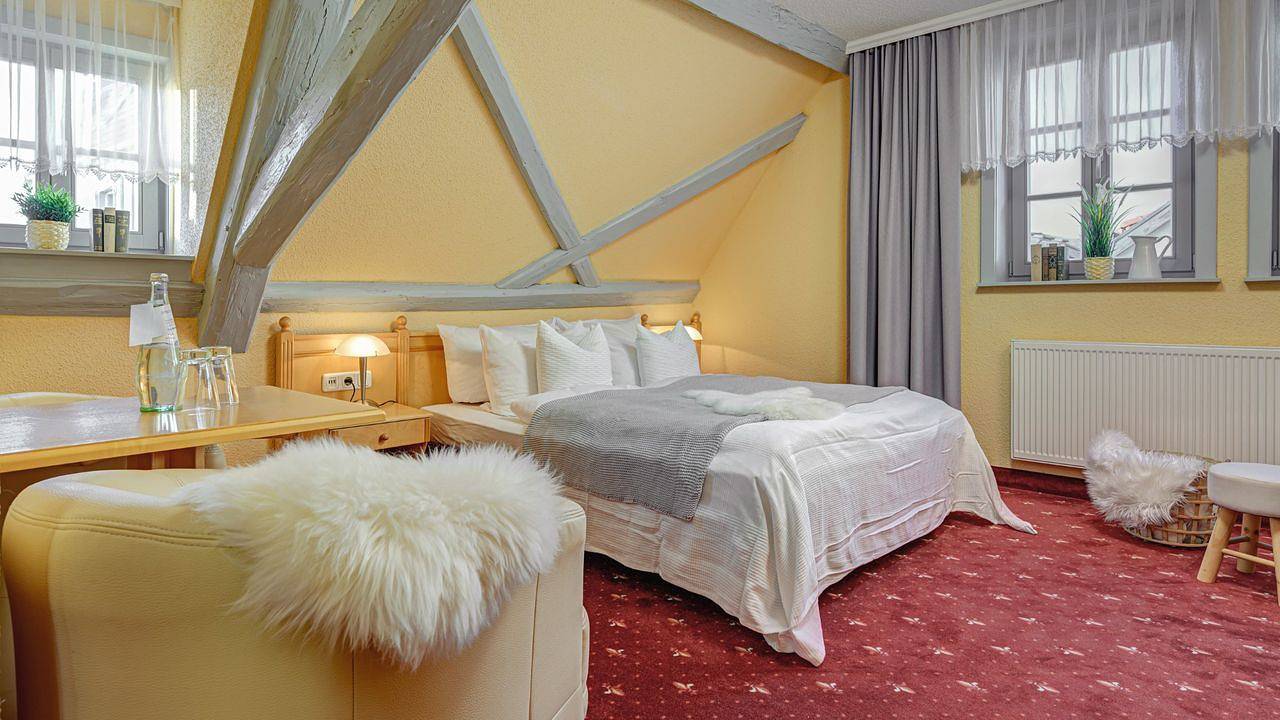 Doppelzimmer für 2 Personen in Mühlhausen/Thüringen in Mühlhausen, Unstrut-Hainich-Kreis