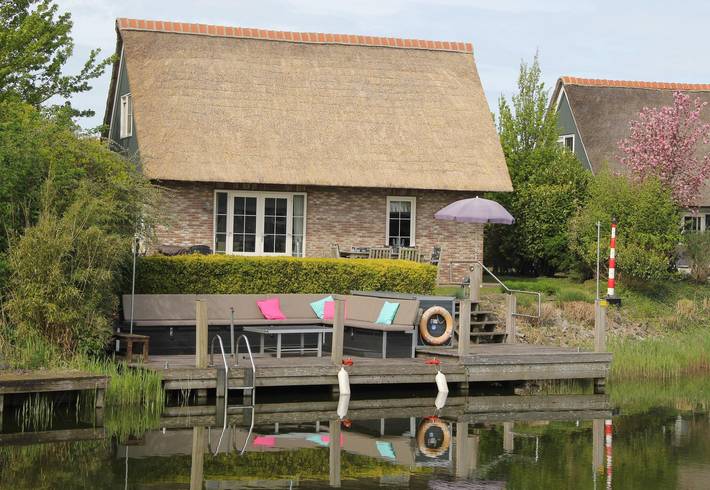 Ferienhaus für 5 Personen, mit Terrasse und Garten in Friesland