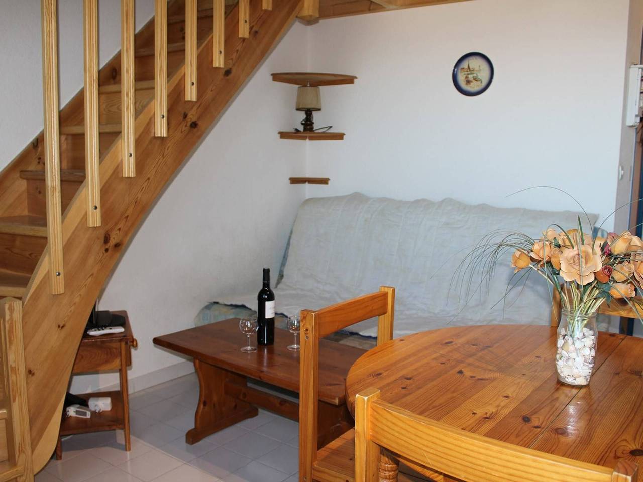 Appartement entier, Appartement T2 - Mezzanine 5 couchages avec piscine et parking in Saint Pierre la Mer, Fleury