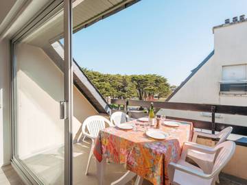 Gîte pour 4 personnes, avec terrasse dans Plage de Beaumer