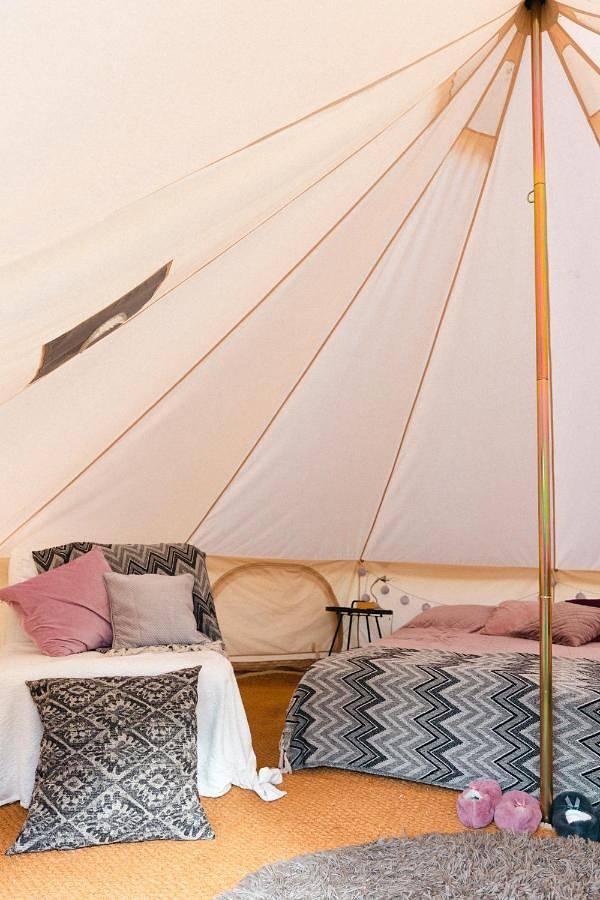 Glamping in Småland in Solgen