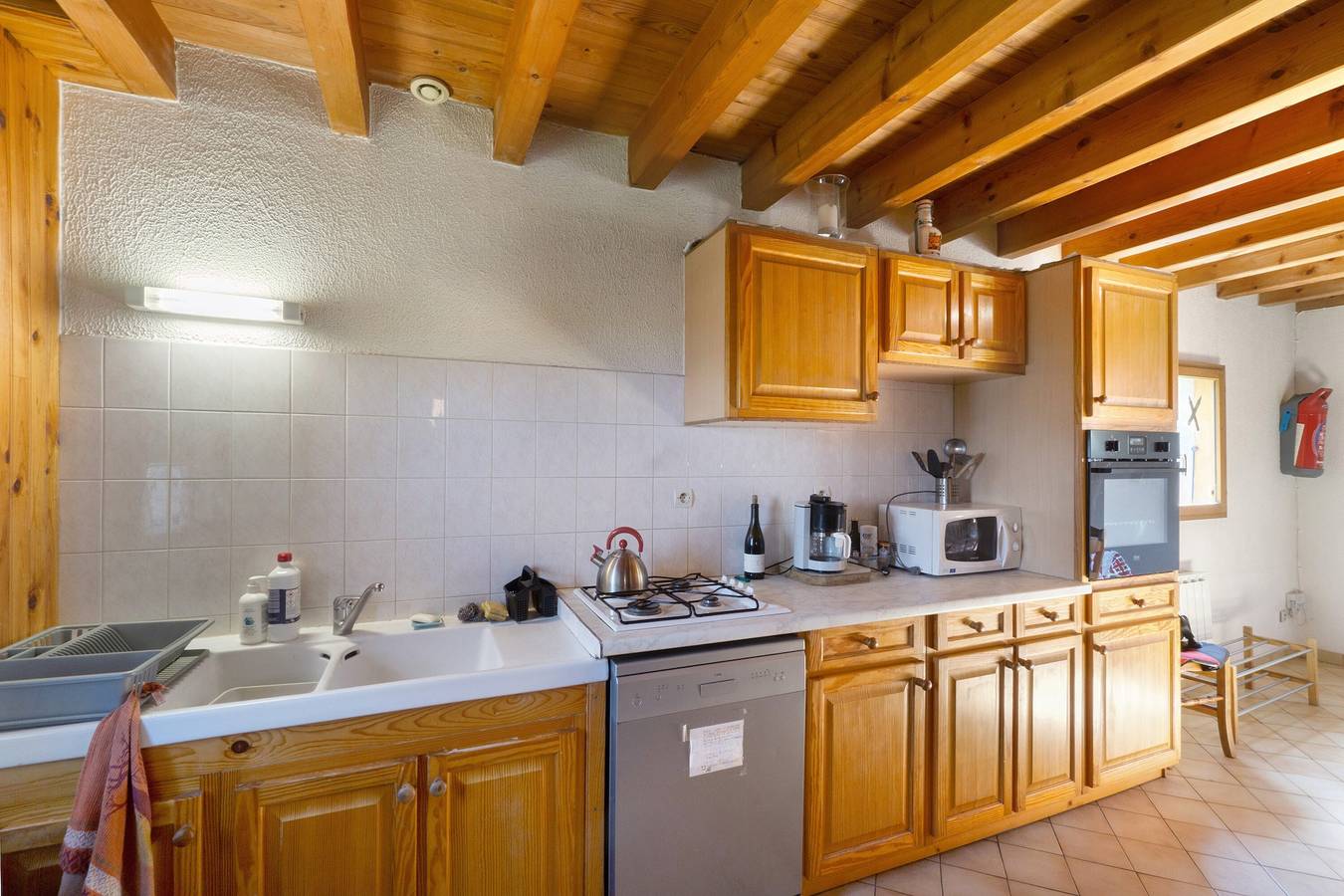 Chalet 'Vernay' avec vue sur montagne, terrasse privée et climatisation in Montricher-Albanne, Région de Saint-Jean-de-Maurienne