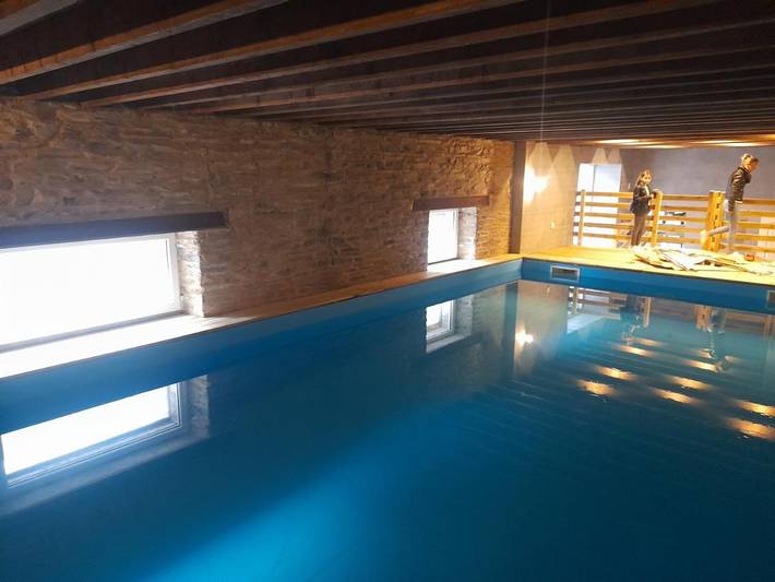 Location de vacances pour 15 personnes, avec piscine ainsi que terrasse et vue à Condé-sur-Noireau - 3