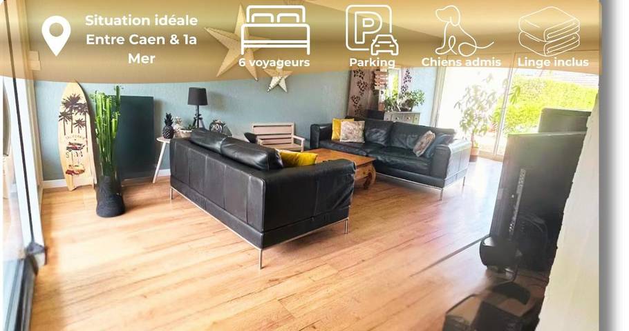 Location de vacances pour 6 personnes, avec jardin, animaux acceptés à Cambes-en-Plaine