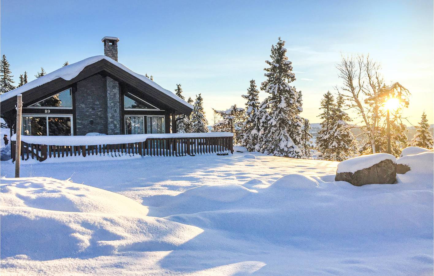 Ferienhaus für 10 Personen mit Terrasse in Sjusjoen, Ringsaker