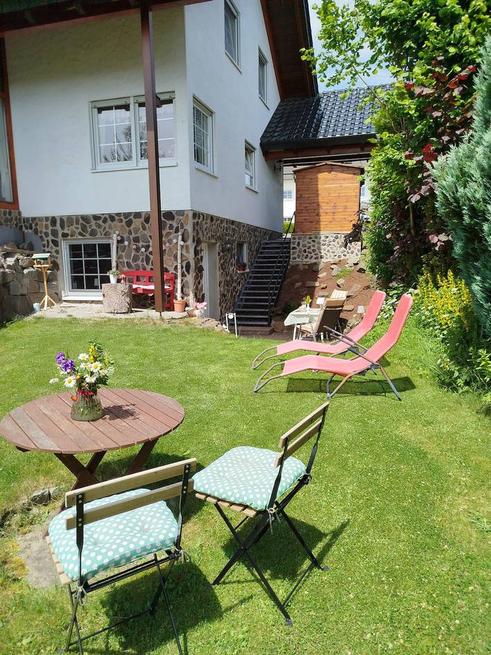 Ferienwohnung für 2 Personen, mit Balkon/Terrasse und Terrasse sowie Garten in Winterberg - 2