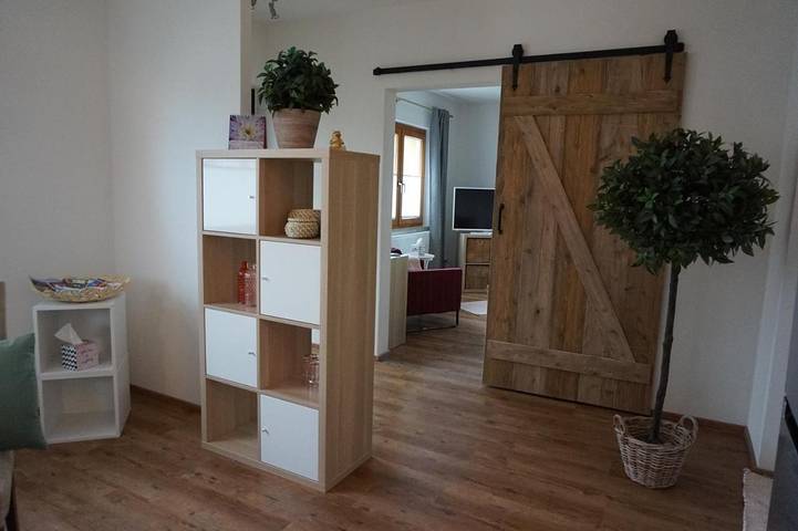 Ferienwohnung für 4 Personen, mit Terrasse und Garten sowie Sauna