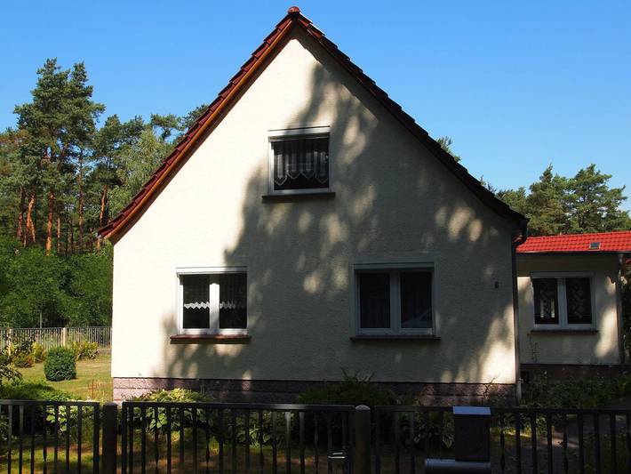 Ferienhaus für 8 Personen, mit Terrasse und Garten in der Lausitz