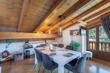 Gîte pour 6 personnes dans Patinoire Centrale Patinoire Exterieure Megeve