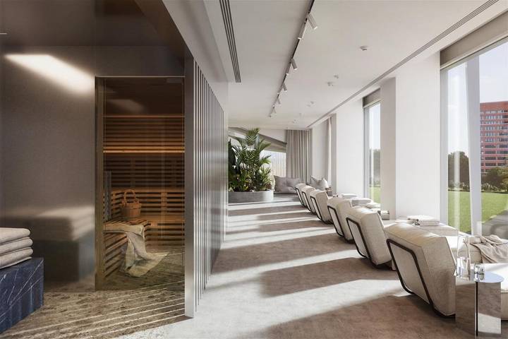 Hotel für 3 Personen, mit Sauna und Ausblick sowie Terrasse in Neukölln Berlin - 4