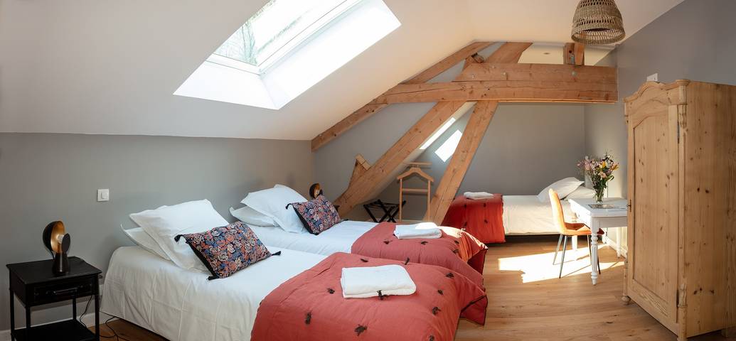Gîte pour 14 personnes, avec piscine et jardin dans l' Aisne - 4