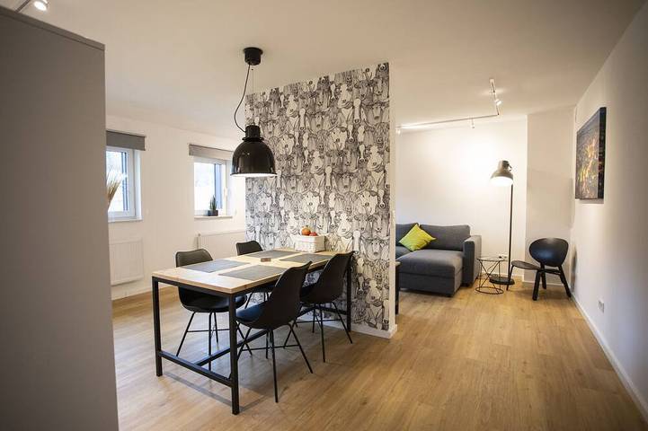 Ferienwohnung für 6 Personen, mit Garten und Sauna