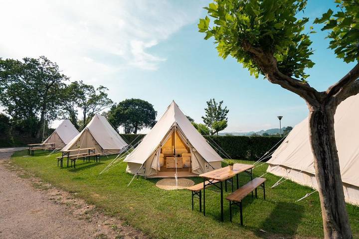 Camping para 2 personas, con piscina en Asturias