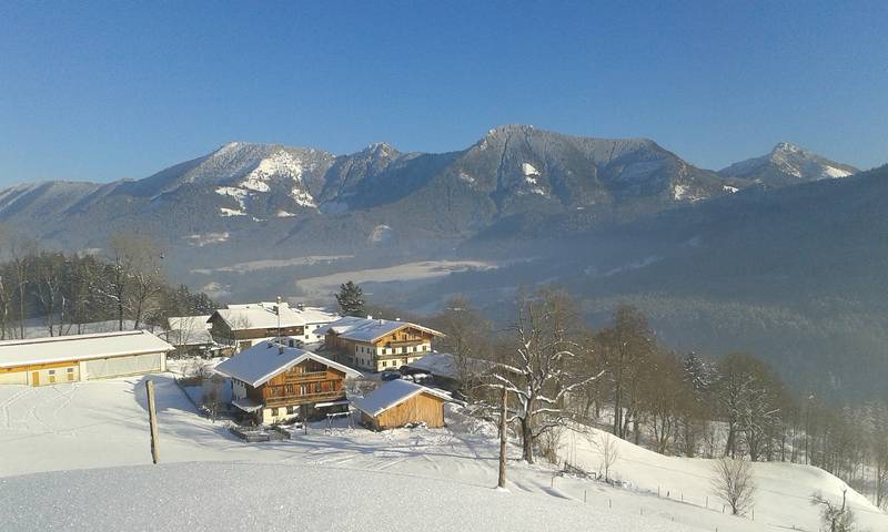 Schoberhof - Ferienwohnung Schober Alm mit 2 Schlafzimmer, 2. Stock, Balkon, 66 qm in Samerberg, Bayerische Alpen