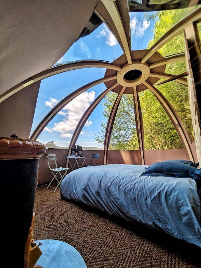 Location de vacances pour 4 personnes, avec vue sur le lac et balcon ainsi que vue et jardin à Usson-en-Forez - 4