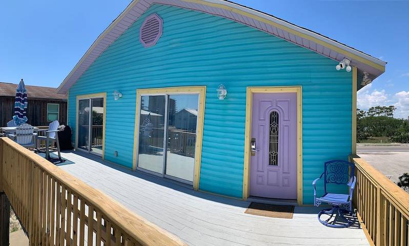 Vacation house for 8 people, with terrace and yard in Gulf Shores