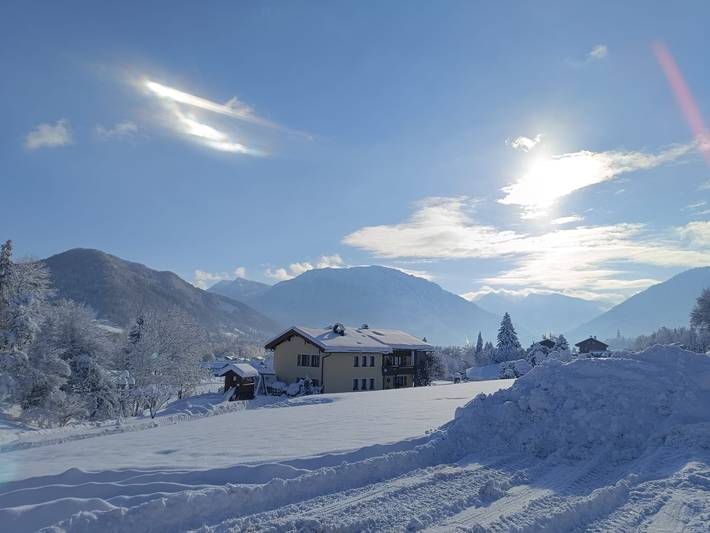 Apartamento vacacional entero, Lohener Hof - Ferienwohnungen Gastager - 2 Holiday flat Lohenerberg, 43sqm, terrace, kitchen, 1 bedroom, 1 living room in Ruhpolding, Alpes Bávaros