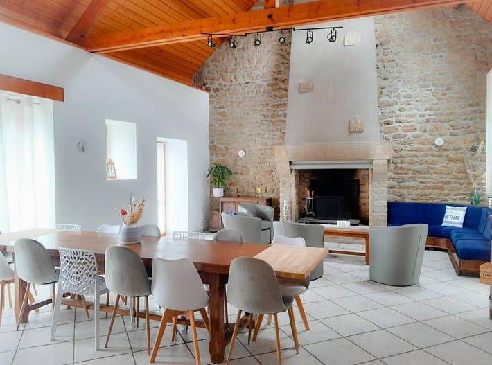 Gîte pour 15 personnes, avec terrasse et jardin en Loire-Atlantique - 4